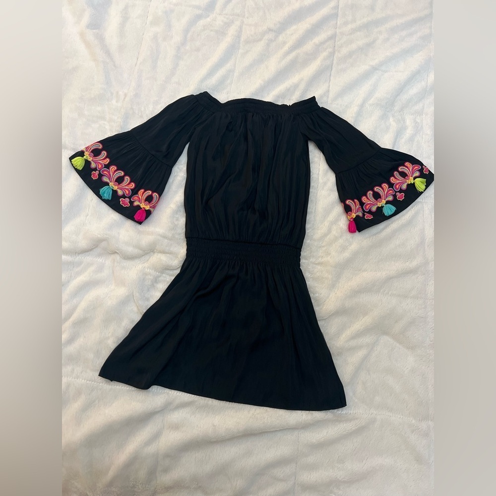 ✨ Lilly Pulitzer Polly Tunic Off The Shoulder Dress - Picture 7 of 12